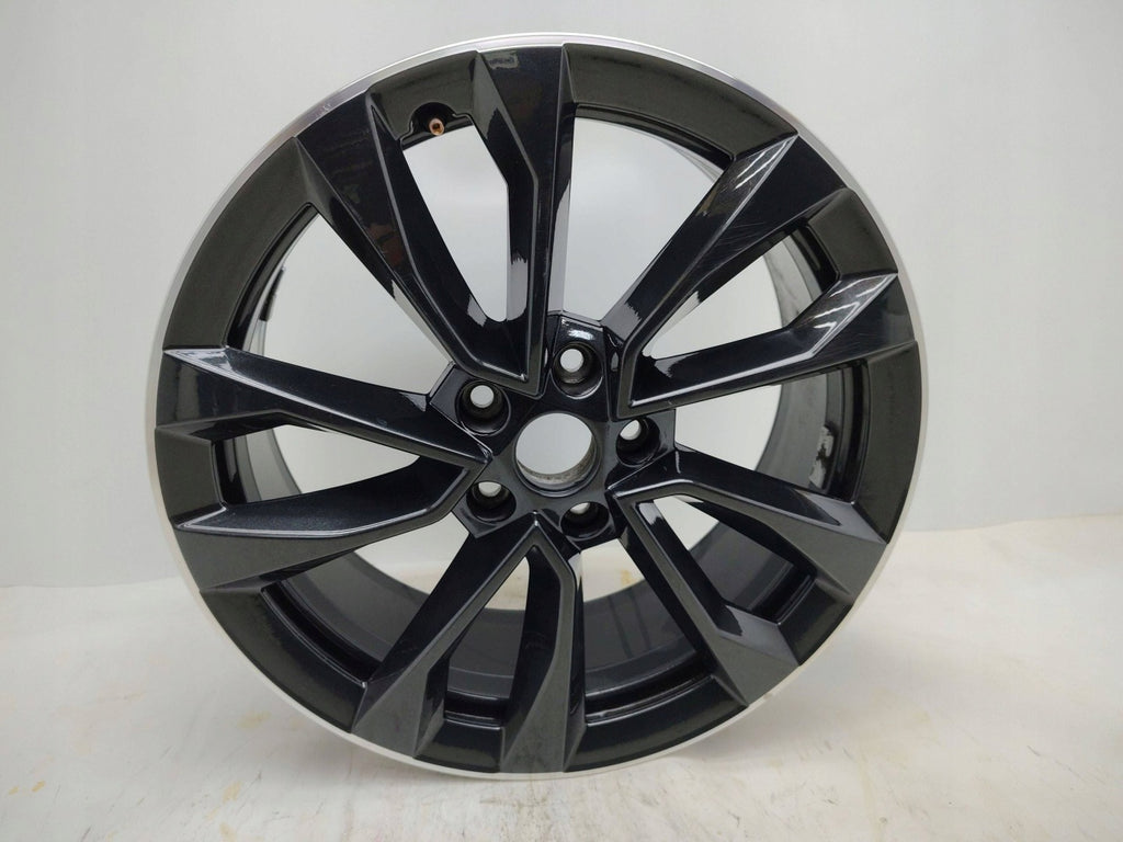 1x Alufelge 18 Zoll 7.0" 5x112 45ET Glanz Schwarz 57A601025AS Skoda Karoq FEL5516924627eu