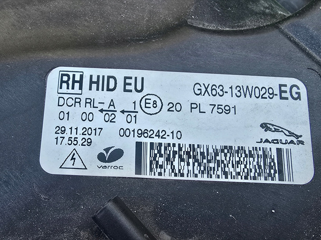 Frontscheinwerfer Jaguar Xf X260 GX6313W029EG Rechts Scheinwerfer Headlight SCH7525138471il