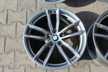 Laden Sie das Bild in den Galerie-Viewer, 4x Alufelge 18 Zoll 8.0" 5x112 30ET Glanz Graphit 7855081 BMW 5 G31 G30 Mg FEL5867328540yx