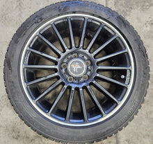 Laden Sie das Bild in den Galerie-Viewer, 4x Alufelge 17 Zoll 7.0" 5x112 48ET Matt Schwarz Audi Rim Wheel FEL6874989638lg