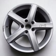 Load image into Gallery viewer, 1x Alufelge 17 Zoll 6.5&quot; 5x112 39ET Silber 1K8071497A VW Scirocco Passat Cc