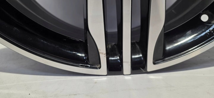1x Alufelge 19 Zoll 7.5" 5x114.3 50ET Glanz Schwarz 57R9755 Toyota C-Hr FEL8586927007pu