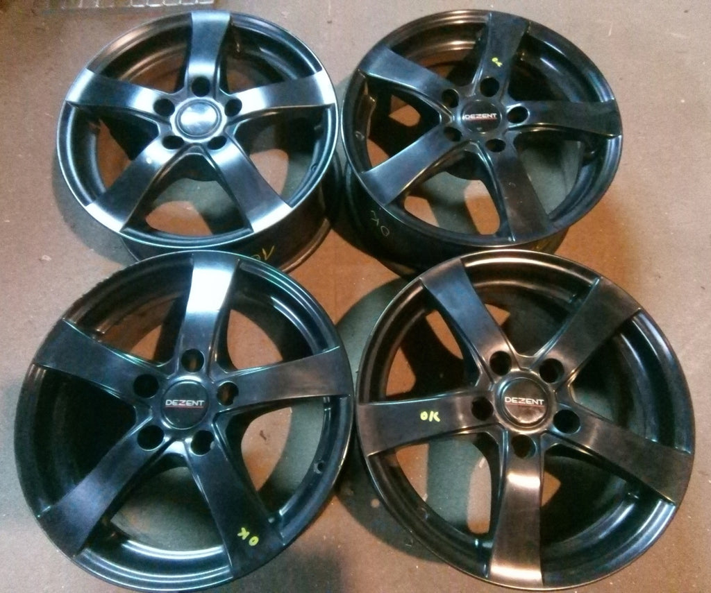 4x Alufelge 16 Zoll 6.5" 5x112 33ET Silber 65788767989 Audi Rim Wheel