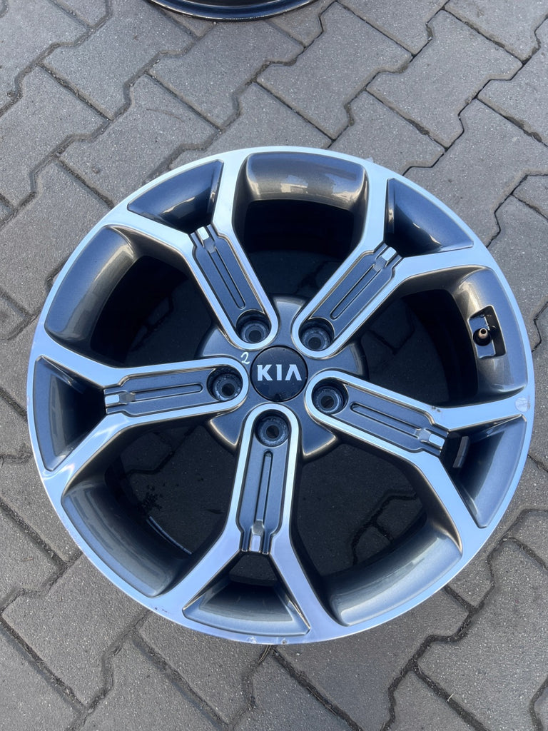 1x Alufelge 18 Zoll 7.5" 5x114.3 45ET 52910-J7800 Kia Xceed Rim Wheel FEL3106118875bo