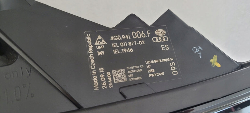 Frontscheinwerfer Audi A6 C7 4G0941006F LED Rechts Scheinwerfer Headlight