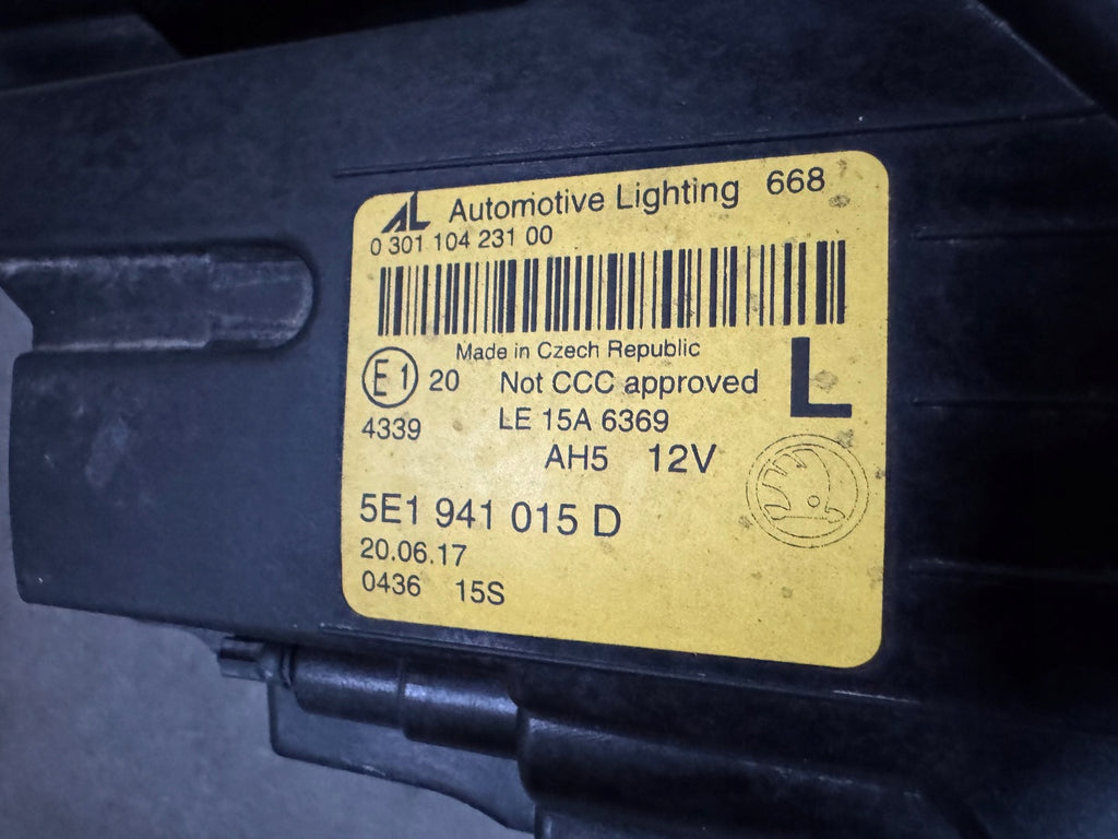 Frontscheinwerfer Skoda Octavia III 5E1941015D Full LED Links Headlight SCH2522241858jk