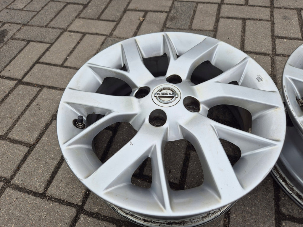 4x Alufelge 15 Zoll 5.5" 4x100 40ET Glanz Silber 87169090 Nissan Micra I FEL7060816306ou