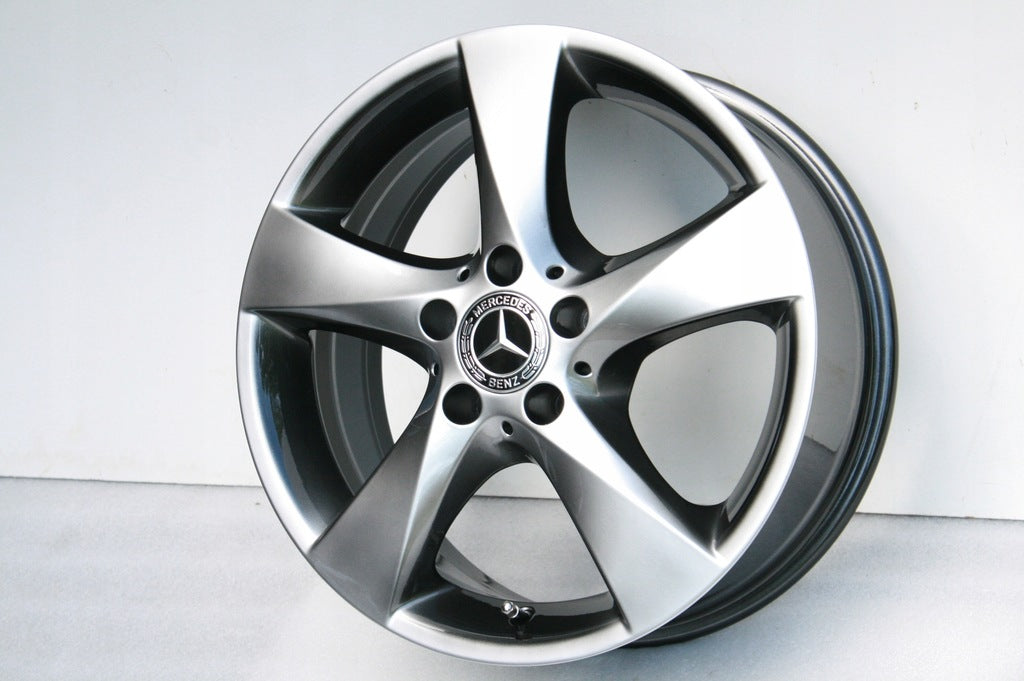 4x Alufelge 17 Zoll 7.0" 5x112 51ET Glanz Silber A4474012200 Mercedes-Benz Viano FEL8717680030op