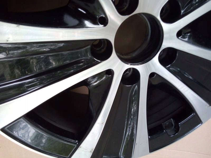 1x Alufelge 17 Zoll 7.5" 5x112 40ET Glanz Schwarz A2134013600 Mercedes-Benz FEL8549681453cb