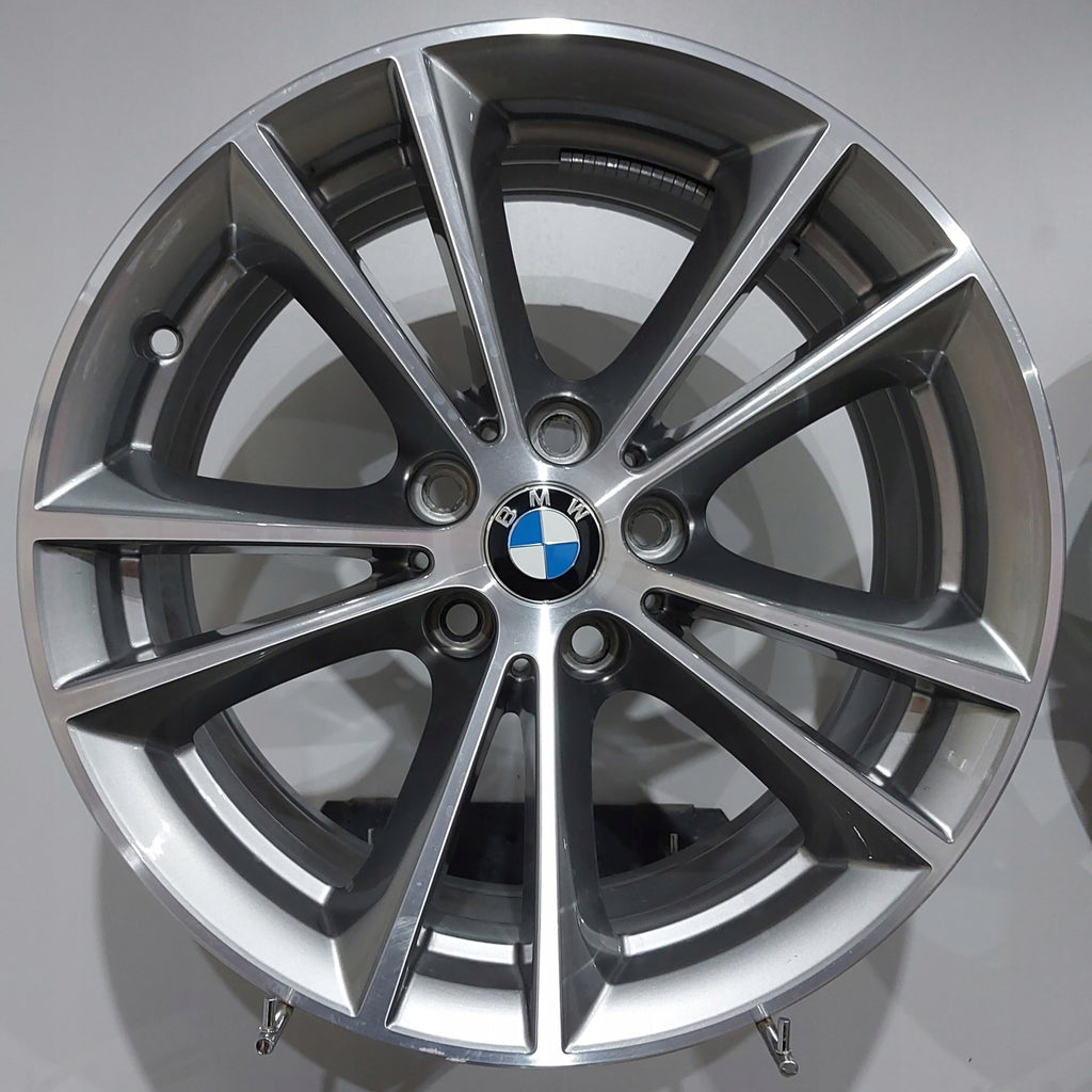 4x Alufelge 17 Zoll 7.5" 5x112 27ET Glanz Graphit 6863417 BMW 5 G31 G21 G30 G20 FEL5263573339xx