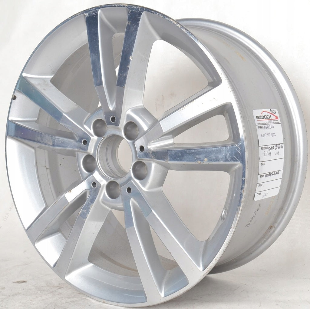 1x Alufelge 18 Zoll 8.5" 5x112 49ET Silber A2074011202 Mercedes-Benz Rim Wheel FEL7168739886ct