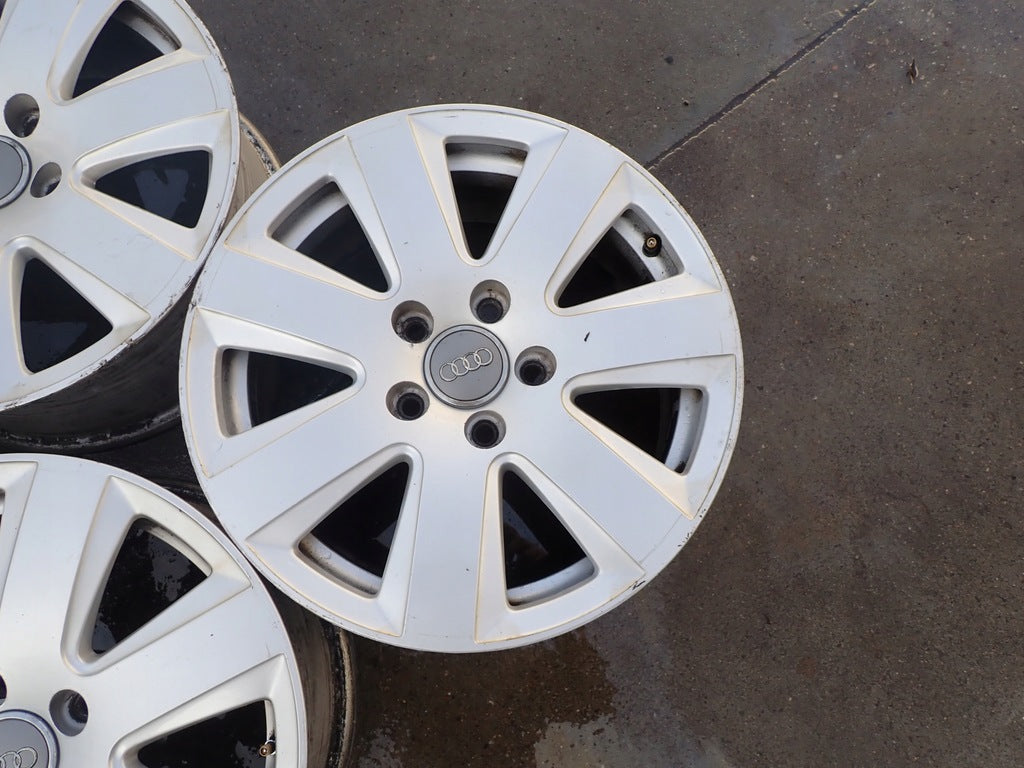 4x Alufelge 16 Zoll 7.5" 5x112 42ET Glanz Silber 4F0601025AN Audi Rim Wheel FEL2075673207fh
