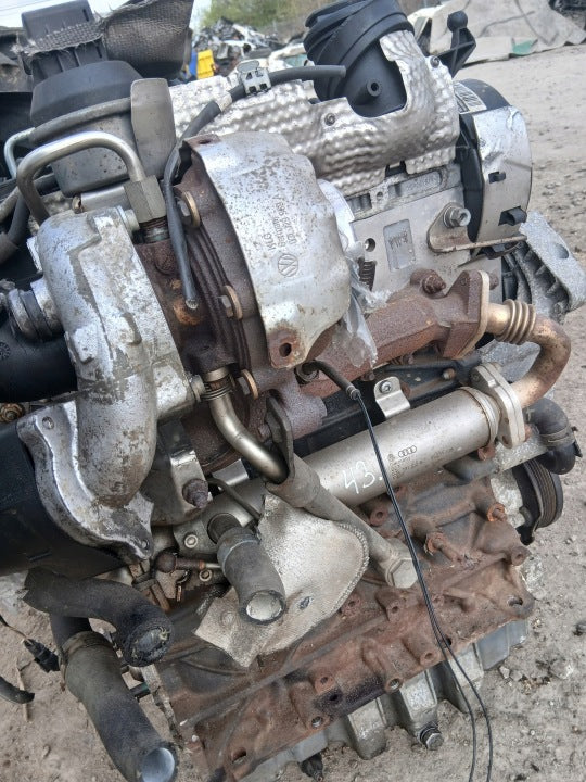 Motor Audi Seat Skoda VW I CBA 2.0 TDI 194TKm 2008 Diesel Engine Komplett MOT6771308054ev
