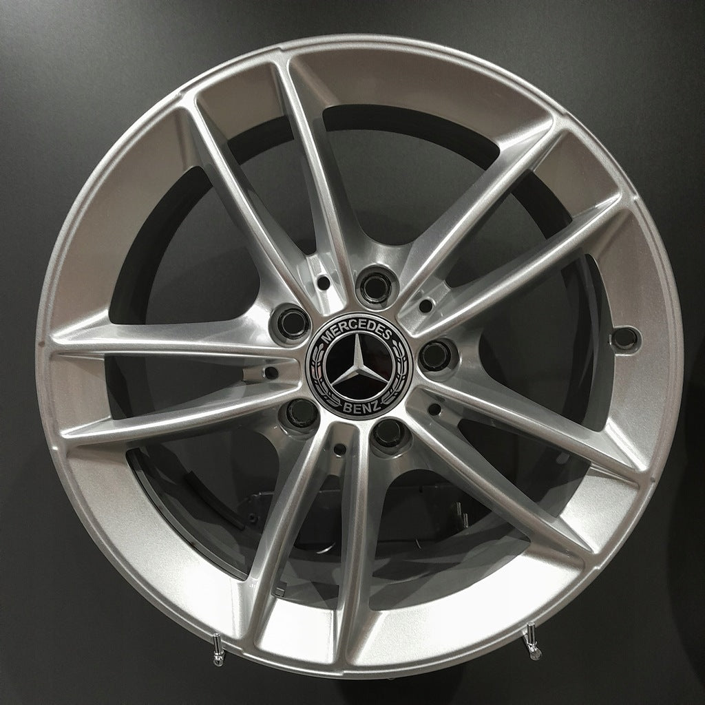 4x Alufelge 16 Zoll 6.5" 5x112 44ET Glanz Silber A1774010100 Mercedes-Benz W177 FEL7521151715nt
