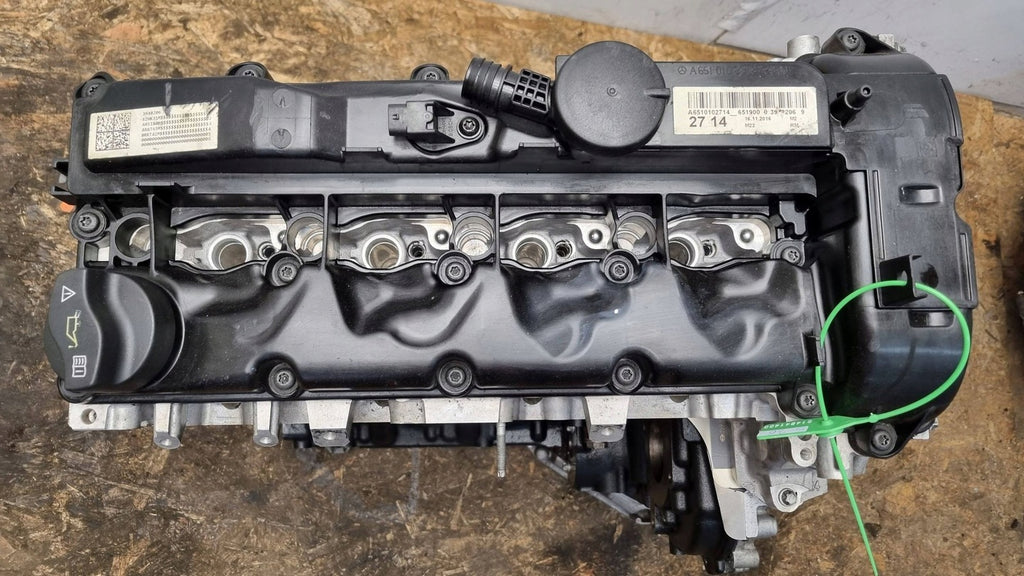 Motor Mercedes-Benz Glc X253 651921 2.2 CDI Diesel Engine Unkomplett Überholt