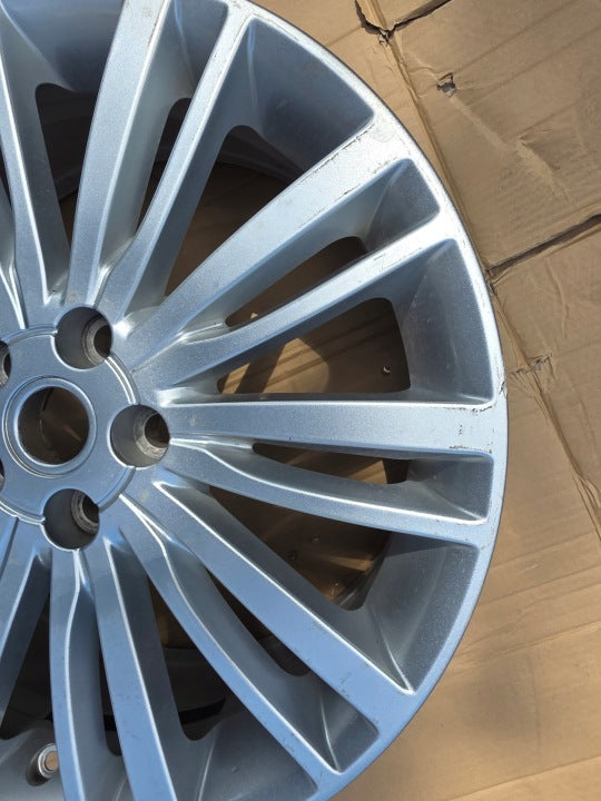 1x Alufelge 20 Zoll 8.5" 5x120 47ET Glanz Silber HY32-1007-RA Land Rover I FEL2811689074ha