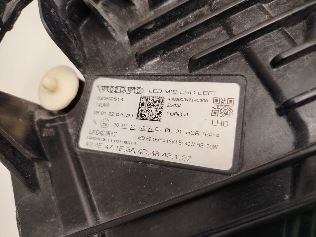 Frontscheinwerfer Volvo Xc60 II 32342514 LED Links Scheinwerfer Headlight SCH2292856560up