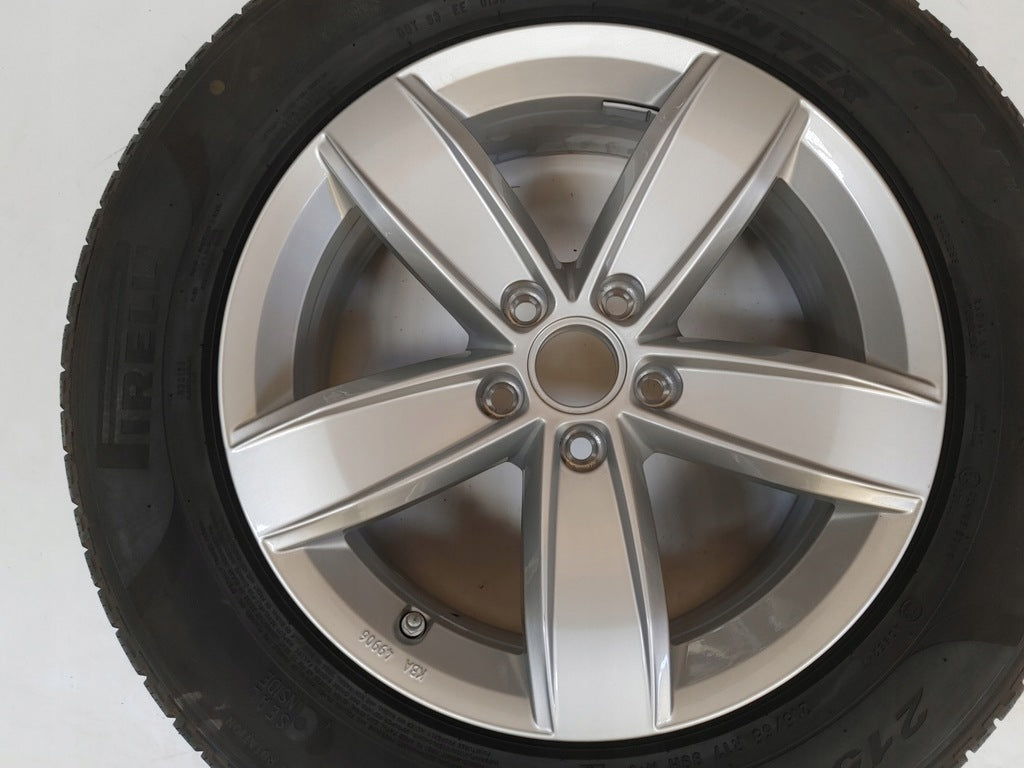 1x Alufelge 17 Zoll 6.5" 5x112 5NA071497 VW Tiguan Touran Rim Wheel FEL9386992621sb