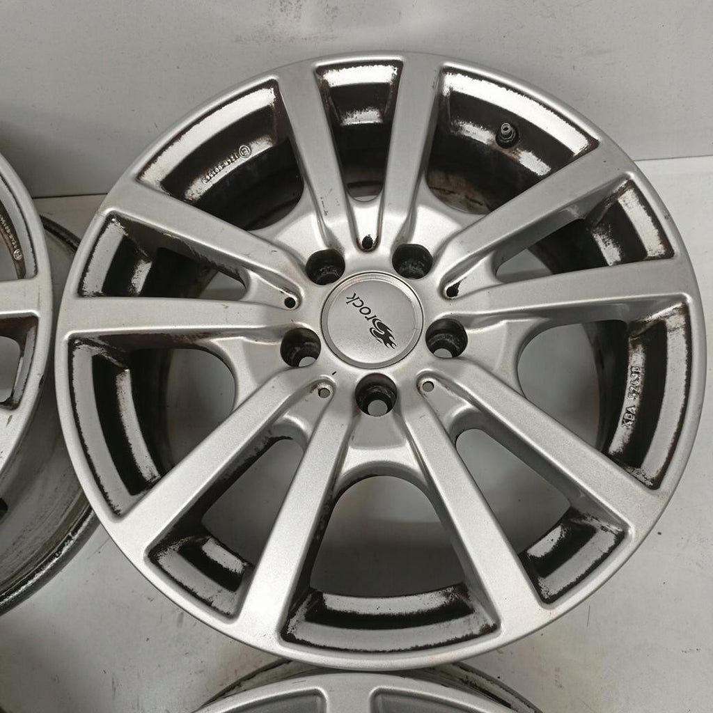 4x Alufelge 17 Zoll 7.0" 5x112 51ET Glanz Silber Audi I Rim Wheel FEL2385732160ny