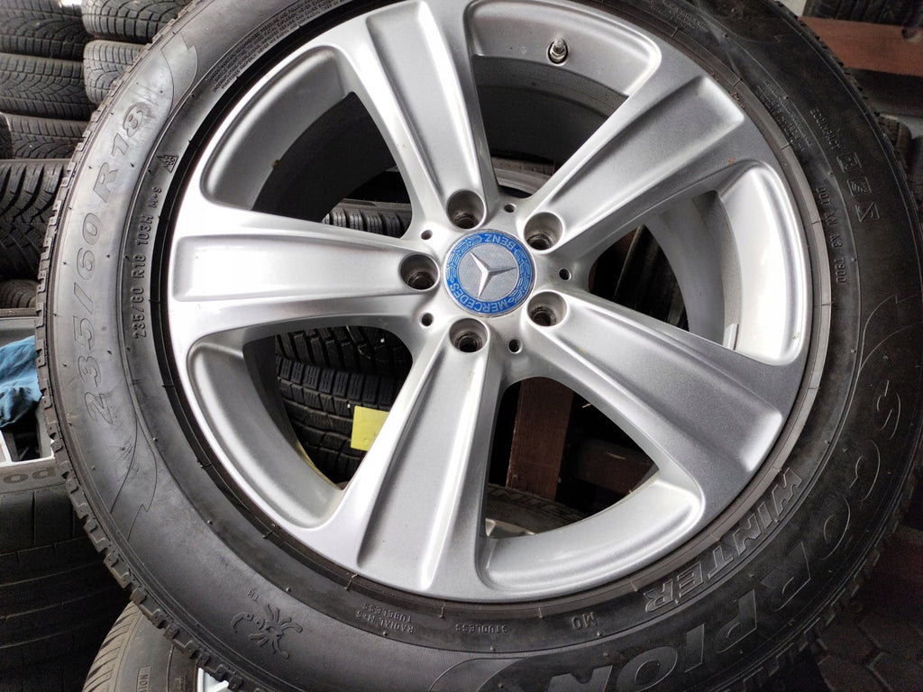 4x Alufelge 18 Zoll 8.0" 5x112 38ET Glanz Silber A2534012100 Mercedes-Benz Glc FEL6404912878bt