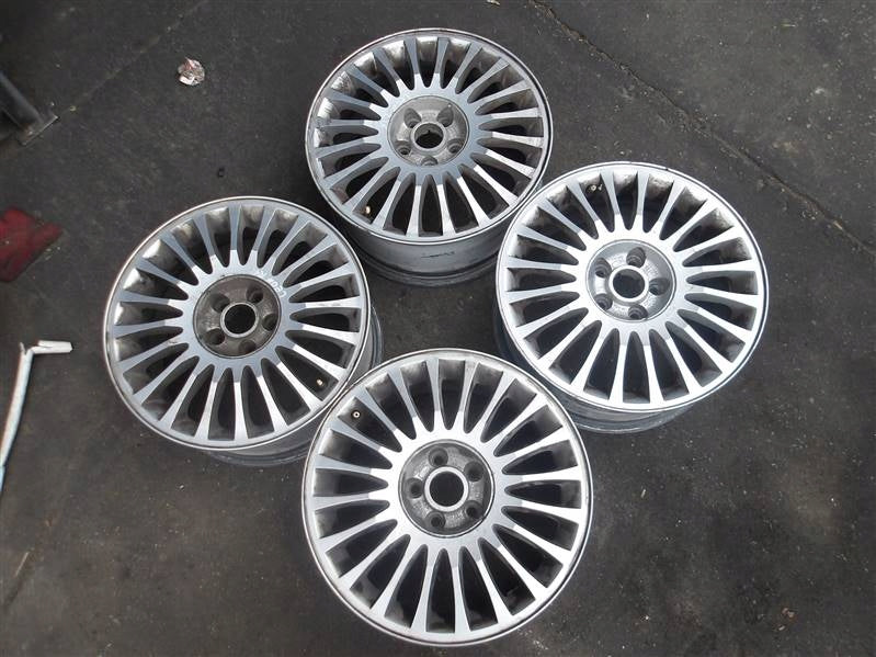4x Alufelge 16 Zoll 7.0" 5x100 42ET Grau 1M0601025E Seat Leon Rim Wheel FEL5272576306ai