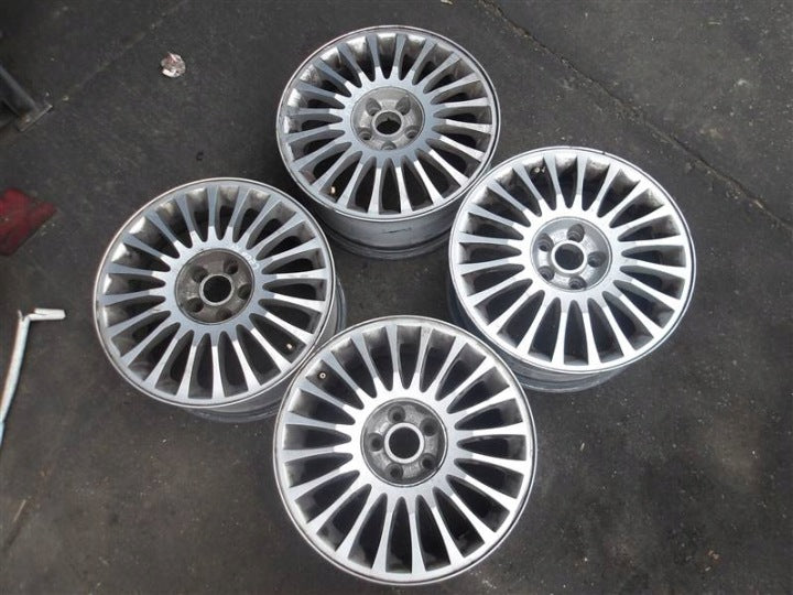 4x Alufelge 16 Zoll 7.0" 5x100 42ET Grau 1M0601025E Seat Leon Rim Wheel FEL5272576306ai