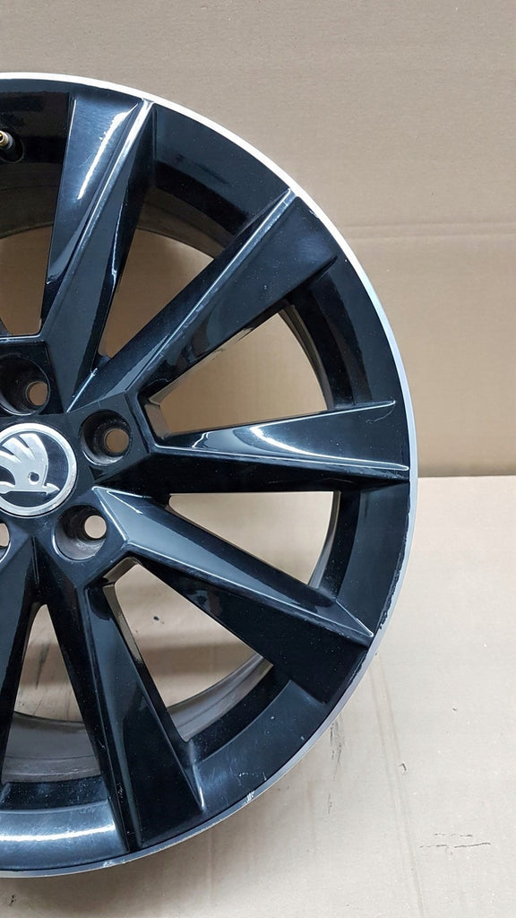 1x Alufelge 17 Zoll 7.0" 5x112 46ET 5JJ601025F Ford Fabia Rapid Rim Wheel