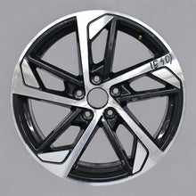 Load image into Gallery viewer, 1x Alufelge 18 Zoll 7.5&quot; 5x112 51ET Glanz Schwarz 8V0601025EQ Audi A3 Rim Wheel