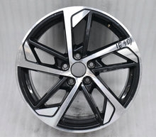 Load image into Gallery viewer, 1x Alufelge 18 Zoll 7.5&quot; 5x112 51ET Glanz Schwarz 8V0601025EQ Audi A3 Rim Wheel