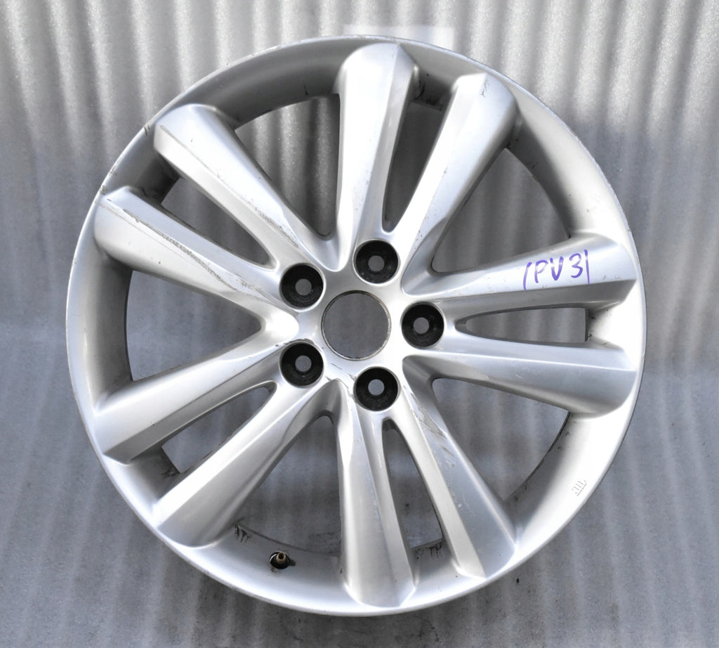 1x Alufelge 18 Zoll 6.5" 5x114.3 48ET Glanz Silber 52910-2S300 Hyundai Ix35 FEL8449545192rd