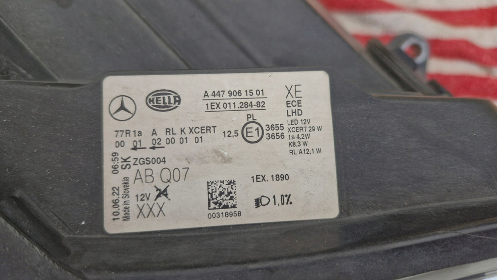 Frontscheinwerfer Mercedes-Benz W447 A4479061501 LED Rechts Headlight SCH7200861784ey