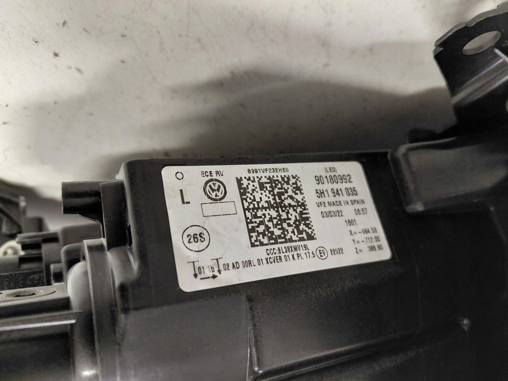 Frontscheinwerfer VW Golf VIII 5H1941035 Full LED Links Scheinwerfer Headlight SCH8392599948du