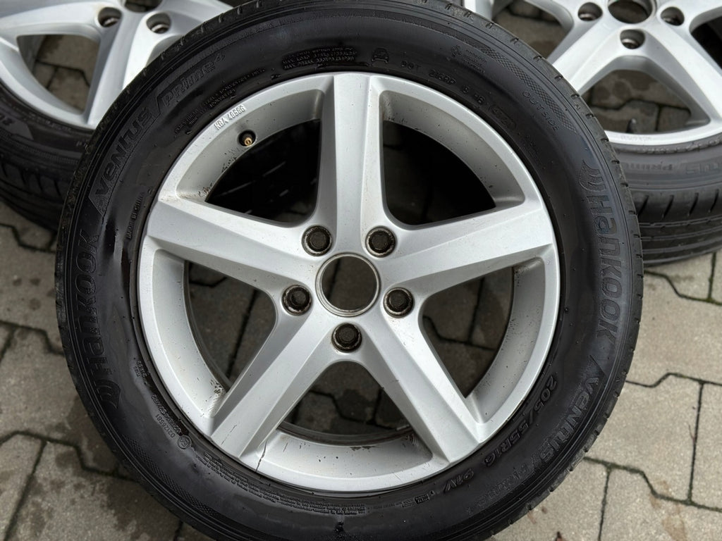 1x Alufelge 16 Zoll 6.5" 5x112 50ET Silber 5K0071496 VW Golf Rim Wheel FEL2294171702ou