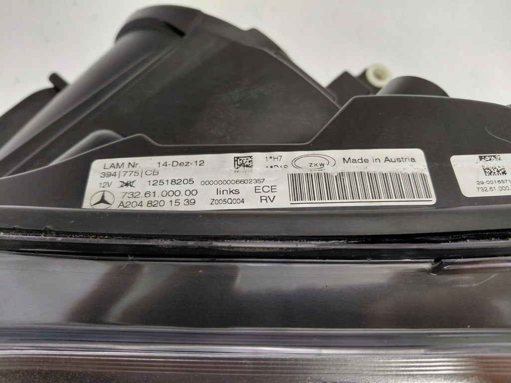 Frontscheinwerfer Mercedes-Benz W204 2048201539 Links Scheinwerfer Headlight SCH4187294165iu