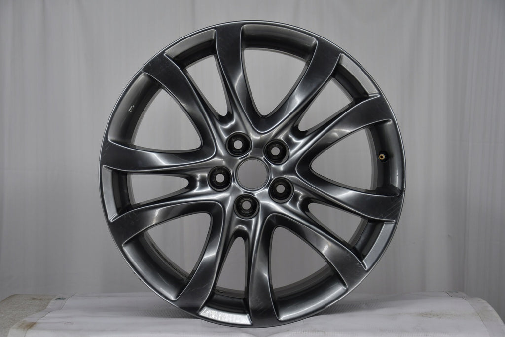 1x Alufelge 19 Zoll 7.5" 5x114.3 45ET Glanz Grau 9965087590 Mazda Rim Wheel