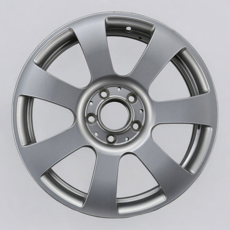 1x Alufelge 17 Zoll 7.5" 5x112 42,5ET Glanz Silber A2044013502 Mercedes-Benz