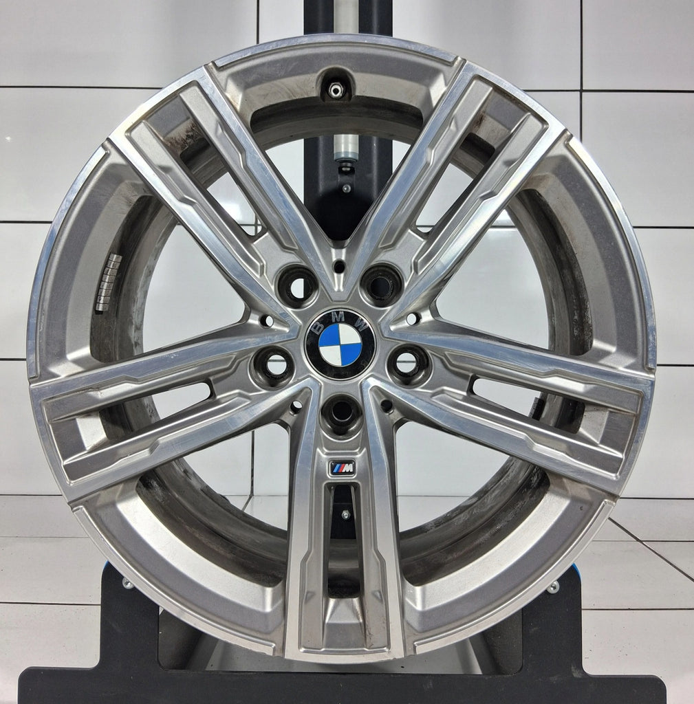 1x Alufelge 17 Zoll 7.5" 5x120 54ET Glanz Graphit 8053523 BMW 1 F40 Mg Rim Wheel FEL7368479401ng
