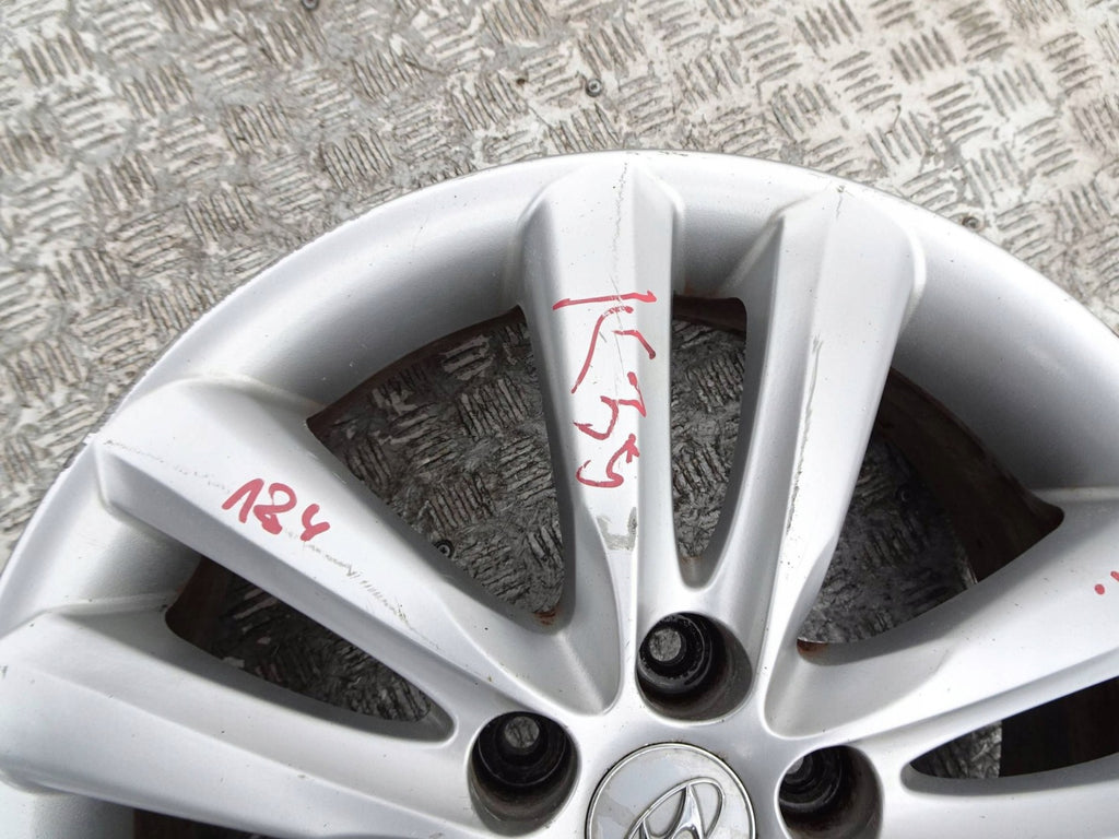 1x Alufelge 17 Zoll 5x114.3 Hyundai Ix35 Rim Wheel FEL3938380562kk