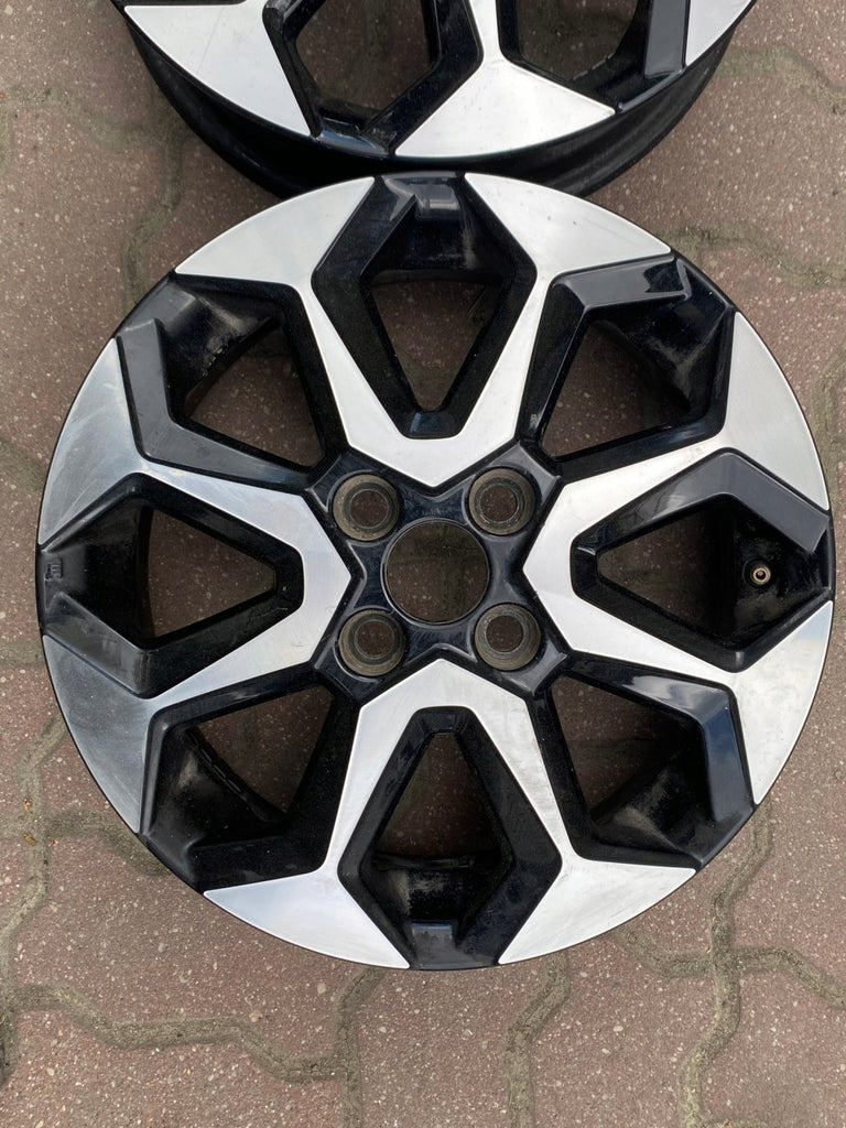 1x Alufelge 15 Zoll 4.5" 4x100 35ET Glanz Silber 426110H050 Toyota Aygo FEL1969688637ur