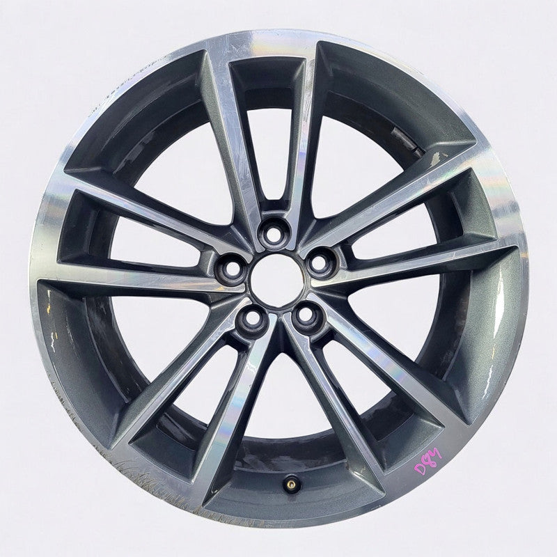 1x Alufelge 18 Zoll 7.5" 5x100 37,5ET Glanz Silber 8X0071498C Audi A1 Mg