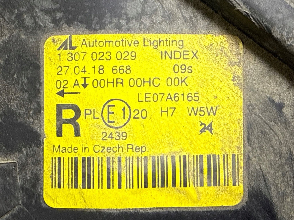 Frontscheinwerfer VW Passat Cc 1307023029 Rechts Scheinwerfer Headlight SCH7651439049qw