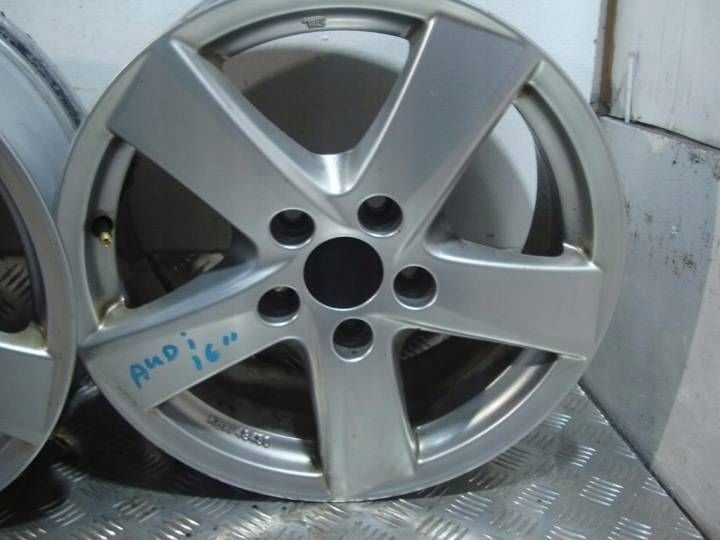 4x Alufelge 16 Zoll 5x112 Audi Rim Wheel FEL5647071037gf