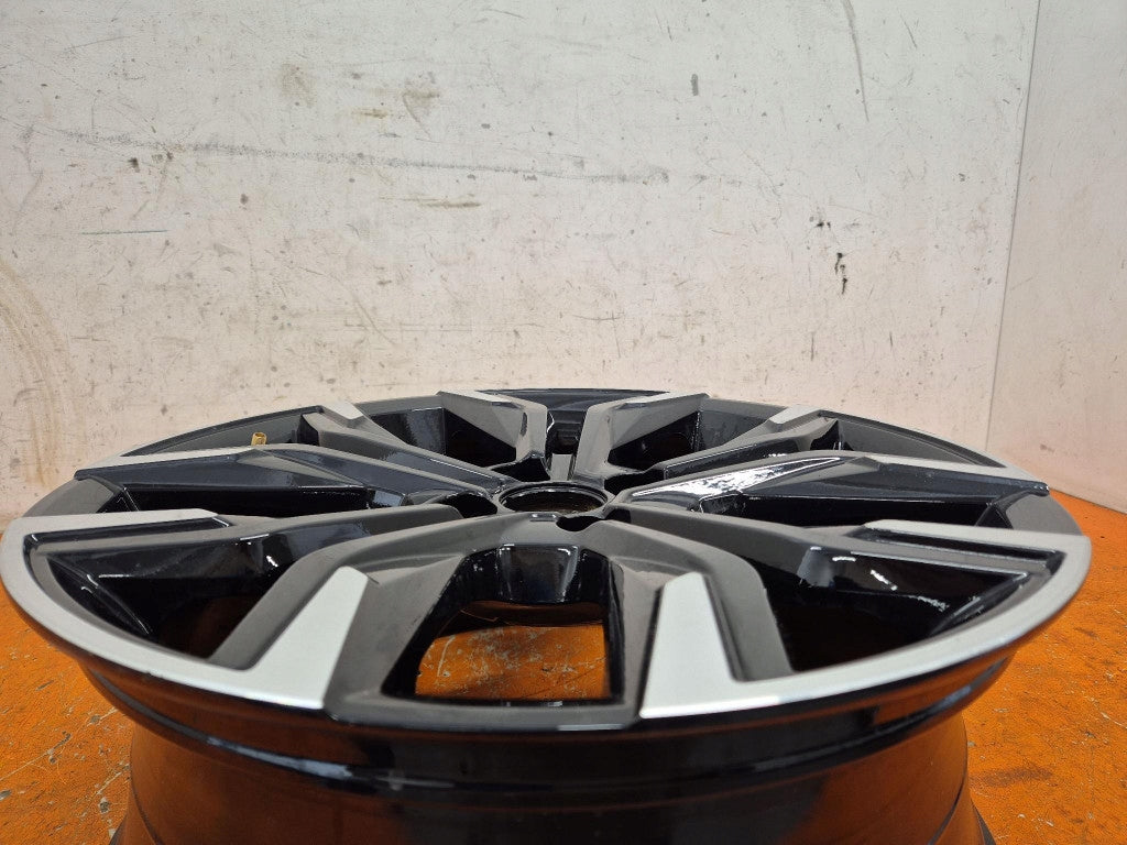 1x Alufelge 17 Zoll 7.0" 4x100 37ET Glanz Schwarz 403003526R Renault Rim Wheel FEL4392040405eg
