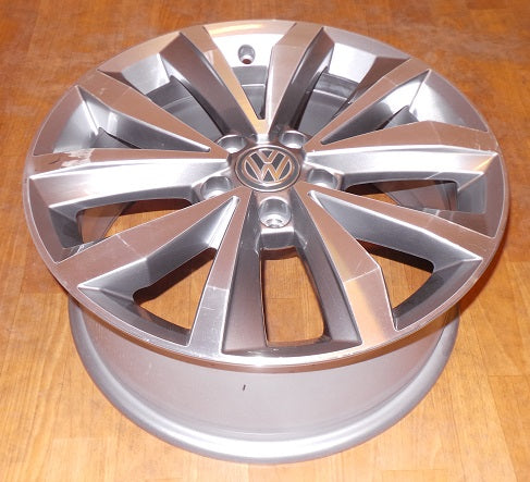 1x Alufelge 17 Zoll 7.0" 5x112 45ET Glanz Silber 2GA601025 VW T-Roc Rim Wheel FEL2296697396uo