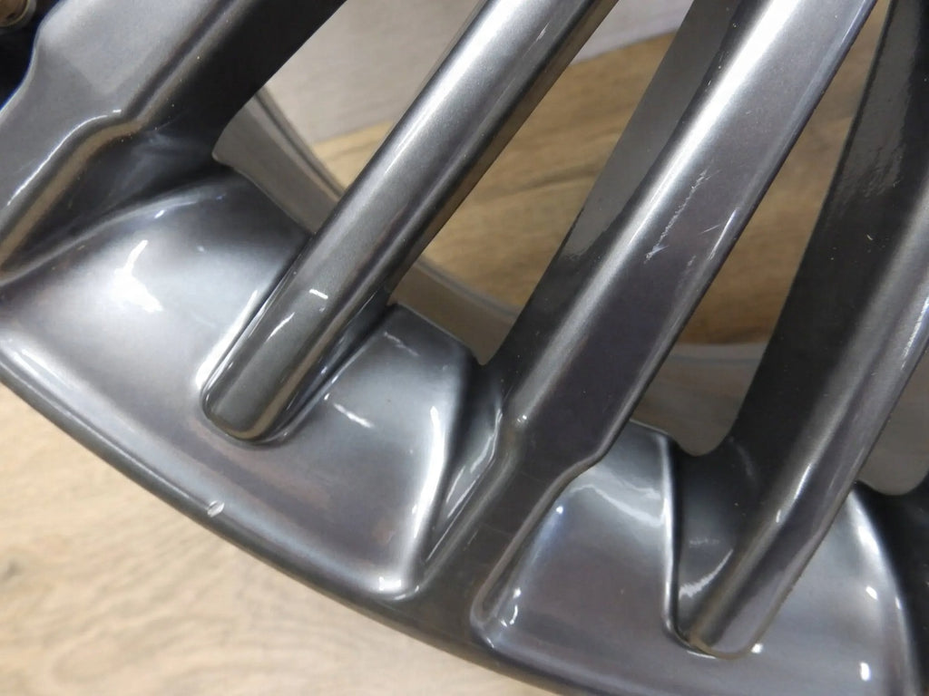 1x Alufelge 16 Zoll 6.0" 4x98 41ET Graphit 50290267 Fiat 500 Rim Wheel