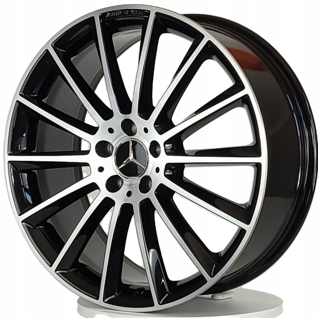 1x Alufelge 20 Zoll 8.0" 5x112 43ET Glanz Schwarz A2134012200 Mercedes-Benz W213 FEL8975807044kr
