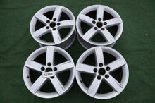 Laden Sie das Bild in den Galerie-Viewer, 4x Alufelge 16 Zoll 7.0" 5x112 46ET Glanz Silber 8K0071496 Audi A4 B8 Rim Wheel FEL5018077664ge