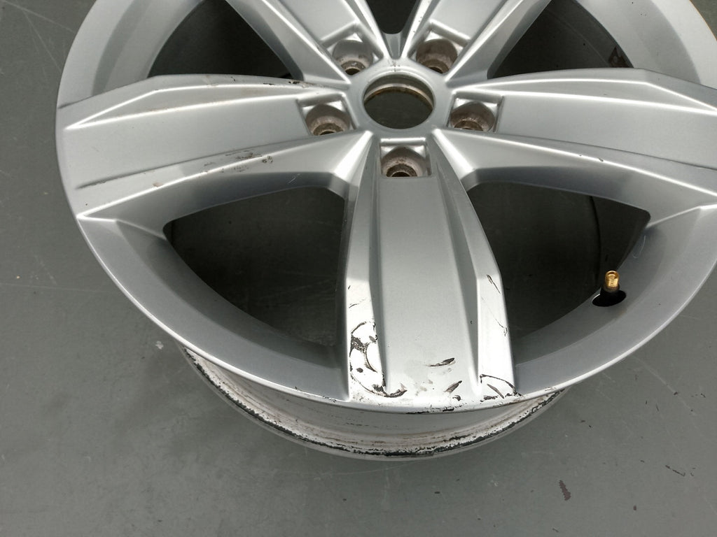 1x Alufelge 17 Zoll 6.5" 5x112 38ET Glanz Silber 3G0601025E VW Tiguan Rim Wheel FEL6978236393yw