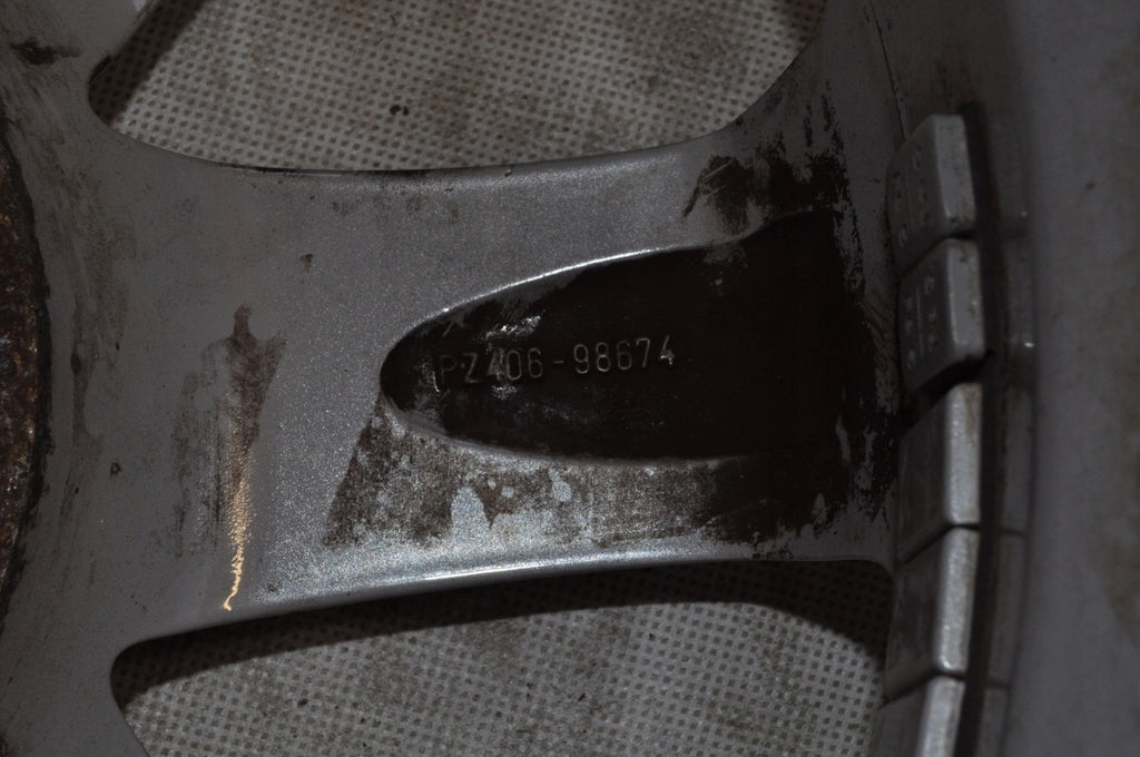 1x Alufelge 14 Zoll 4.5" 4x100 PZ406-98674 Toyota Aygo Rim Wheel