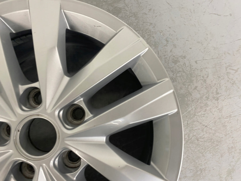 1x Alufelge 16 Zoll 6.5" 5x120 51ET Glanz Silber 7E0601025N VW Rim Wheel FEL5666367076xt